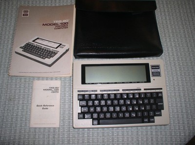 Radio Shack TRS-80 Model 100 Portable Computer Laptop - Excellent Condition