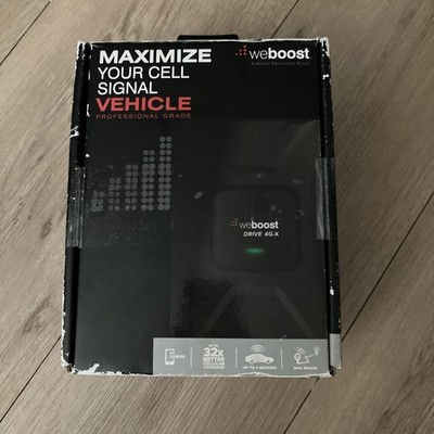OPEN BOX weBoost 470510 Drive 4G-X Cell Phone Signal Booster New In Open Box