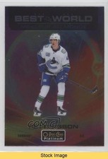 2020-21 O-Pee-Chee Platinum Best in the World Elias Pettersson #BW-14 READ 7ba