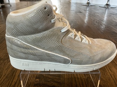 Nike Air Python Metallic Gold Snakeskin Sneakers 705066-102 Men s US Size 11.5