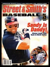 1998 STREET and SMITH's Baseball Yearbook - SANDY ALOMAR  TONY CLARK  Cover !!!