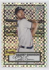 2021 Topps Chrome Platinum Anniversary X-Fractor Dansby Swanson #241 0hw6
