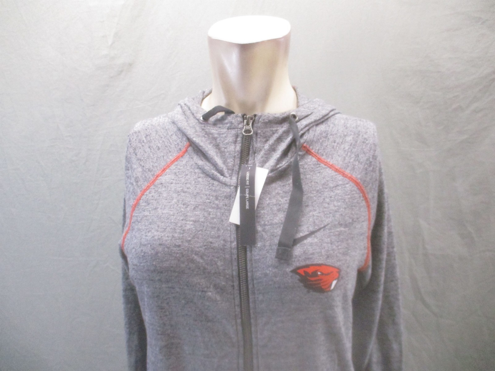 SACAI X NIKE Giacca sportiva donna cotone biologico Nike Oregon State Beavers taglia S nuova con etichette 857