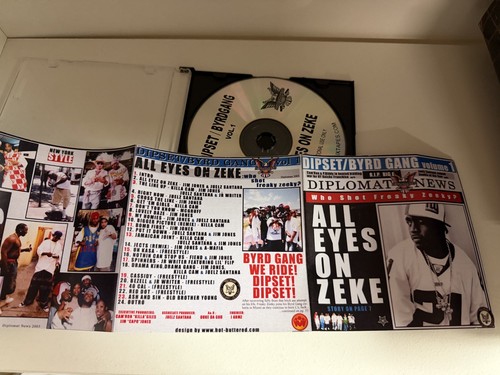 DIPSET / BYRDGANG DIPLOMATS MIXTAPE ALL EYES ON ZEKE MIX CD