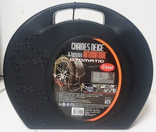 Chaîne à neige pneu, montage rapide acier 9mm - OTOMATIC 75