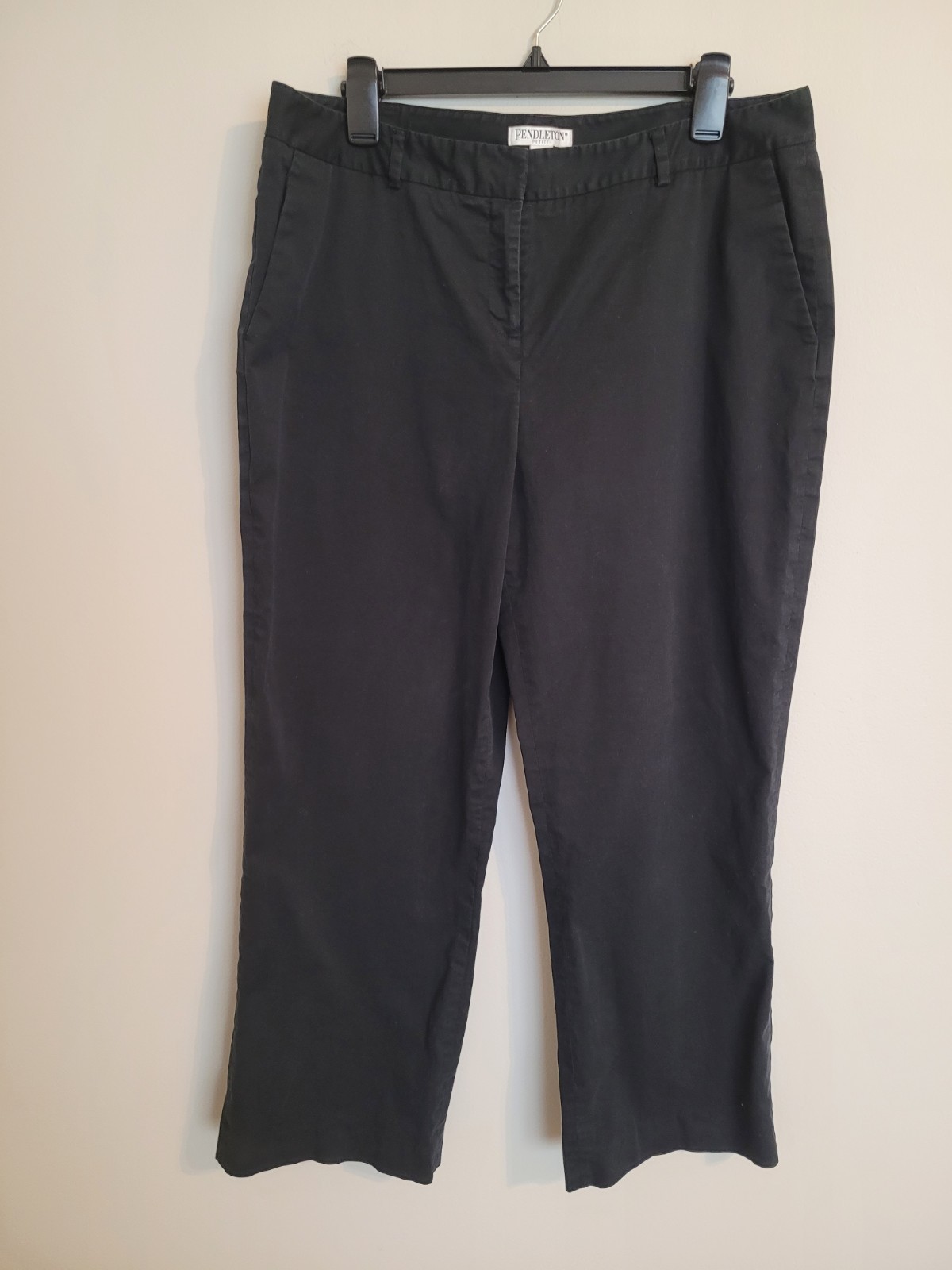 Pendleton Black Trouser Pants Stretch Cotton Wome… - image 1