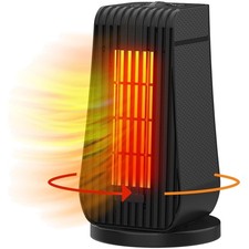 Stufetta elettrica 1200W riscaldamento rapido oscillante protezione