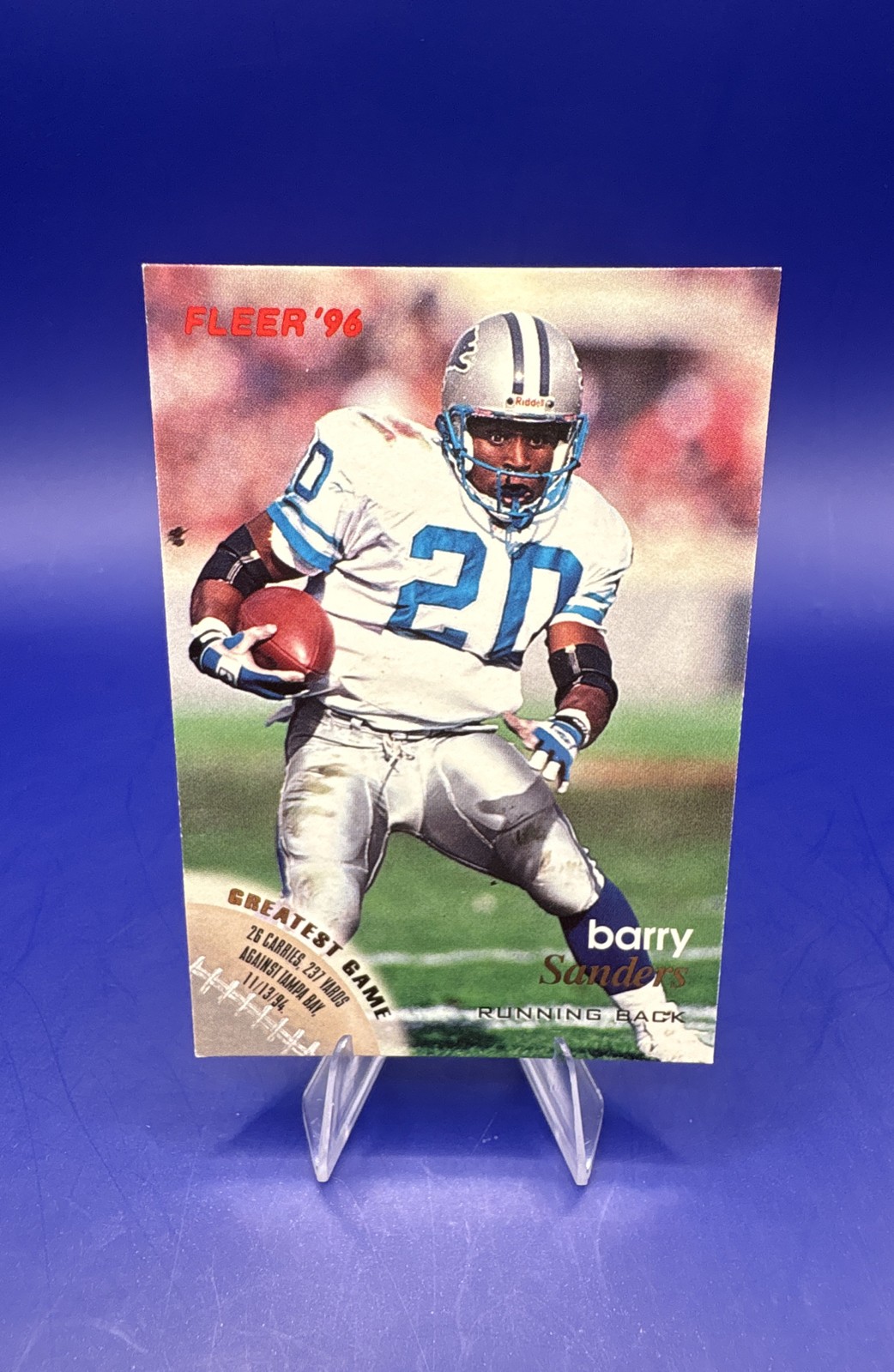 1996 Fleer - Barry Sanders #47