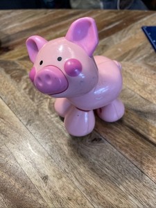 Fisher-Price Amazing Animals Farm Cow & Pig Lot Preschool Toddler Toy Set A1