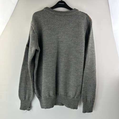 Woolovers heavyweight shooting jumper Grey 100% British Wool Size M Read - Picture 3 of 16
