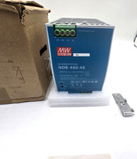 MEAN WELL NDR-480-48 POWER SUPPLY 100-240VAC 5.3A 48VDC 10A