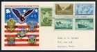 UNITED STATES SPECIALTY CACHET COVER LOT #1 1946 Merchant Marine FDC $$$