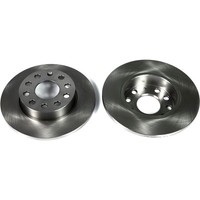 Kraft Automotive 2X Bremsscheibe Hinten Ø256 Mm Voll FüR VW Golf V 1K1 1.4 16V