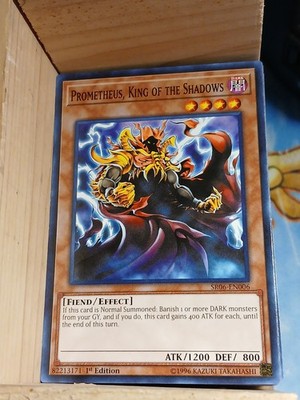 Prometheus, King of the Shadows SR06-EN006 Lair of Darkness 1st Edition