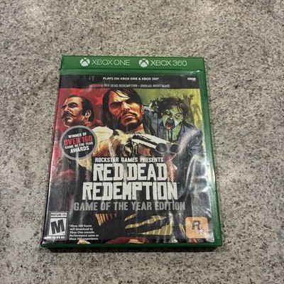 Red Dead Redemption Game of the Year Edition CIB (Xbox 360, 2011) Map 2 Discs