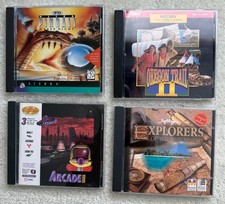 LOT OF 4 CD-ROM COMPUTER GAMES