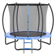 VEVOR Outdoor Trampoline, 8FT Recreational Trampoline, ASTM Approved Trampolines