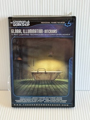 Gnomon Workshop Global Illumination Interiors V-Ray Lighting Techniques DVD