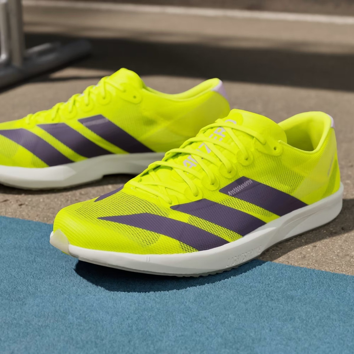 adidas ADIZERO RC JQ1710 Solar Yellow / Aurora Plum / Core Black