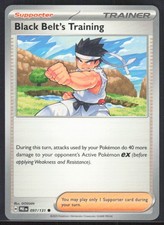 black belts training pokemon card {220/193}Black Belt's During this turn Black Belt's Training #97 Prices