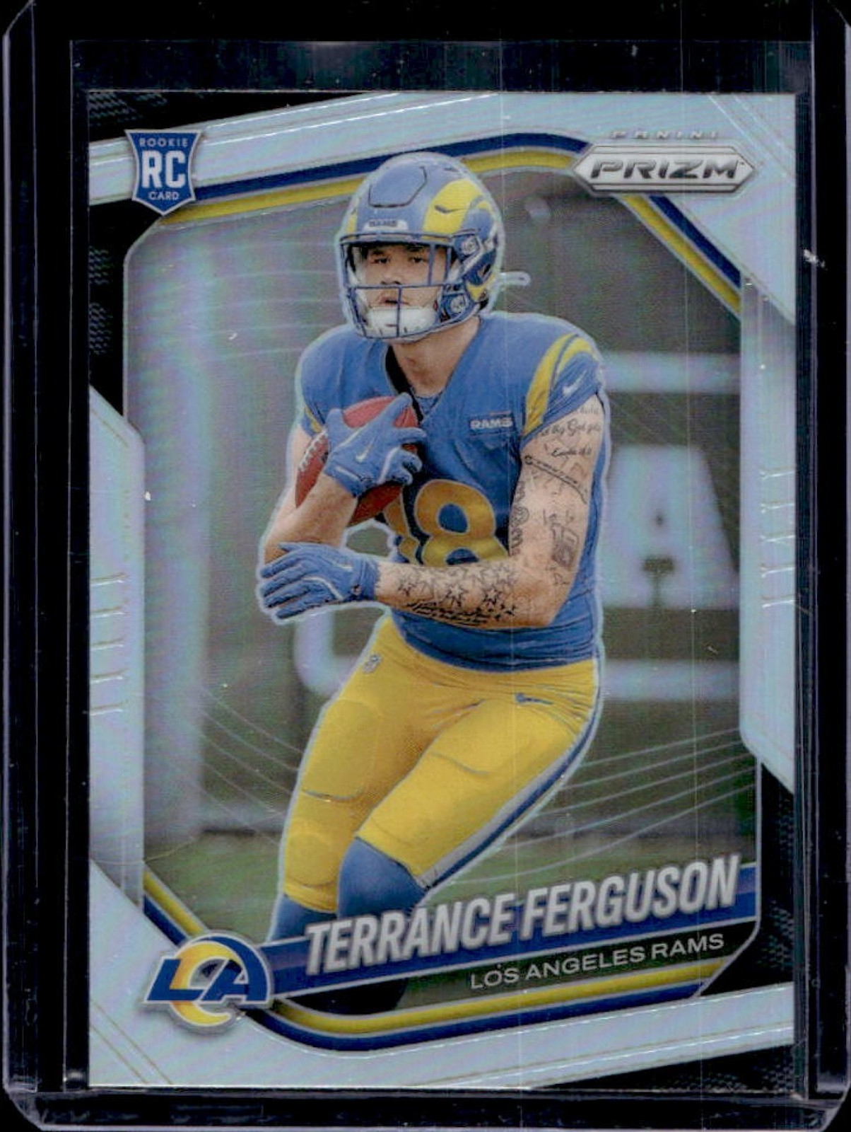 2025 Panini Prizm Terrance Ferguson RC Silver Rookie #379 Rams