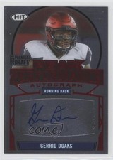 2021 Sage Premier Draft Peak Performance Auto Red Gerrid Doaks #PKA-GD Auto 6f8