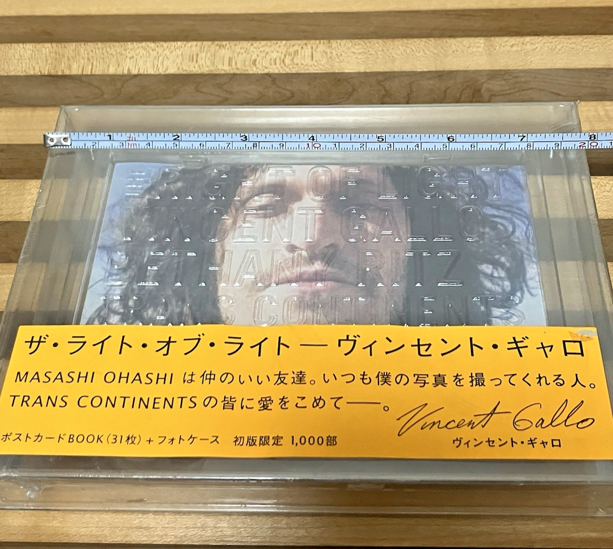 Rare Vincent Gallo First edition limited to 1,000copies Postcard