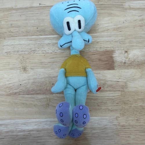 Vintage 2004 Spongebob Squarepants, Squidward Tentacles TY Beanie Baby