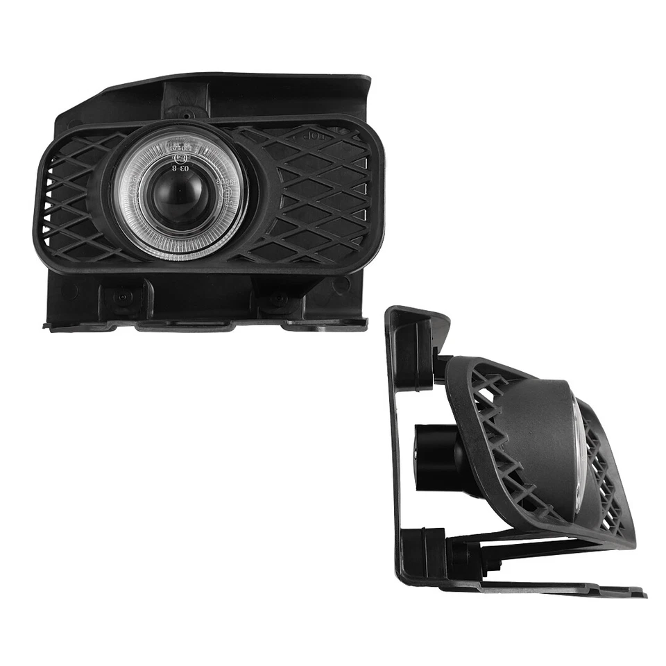 Par de luces antiniebla delanteras para parachoques de lentes transparentes para Ford Expedition 1999-2002 Foto 4 de 4