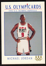 1992 Impel U.S. Olympicards - #12 Michael Jordan NRMT