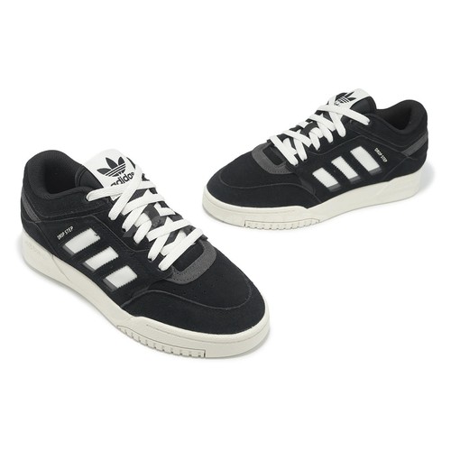 Adidas Originales Drop Step Núcleo Bajo Negro Blanco Carbono Hombres Unisex Informal IF7208 - Imagen 8 de 8