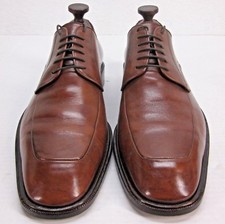 To Boot New Yorke Mens Adam Derrick Brown Leather Apron Toe Dress Oxfords Sz 11