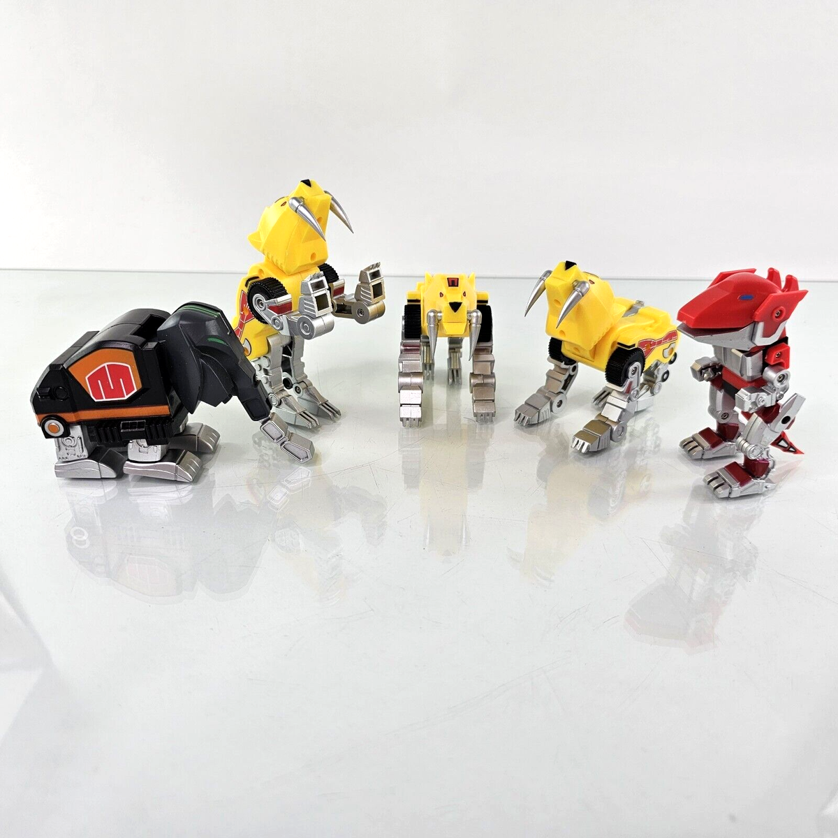 マックス・シャーザー　デトロイト・タイガース　フィギュア Power Rangers The Royal Subjects ZORD SET T-Rex Mastodon