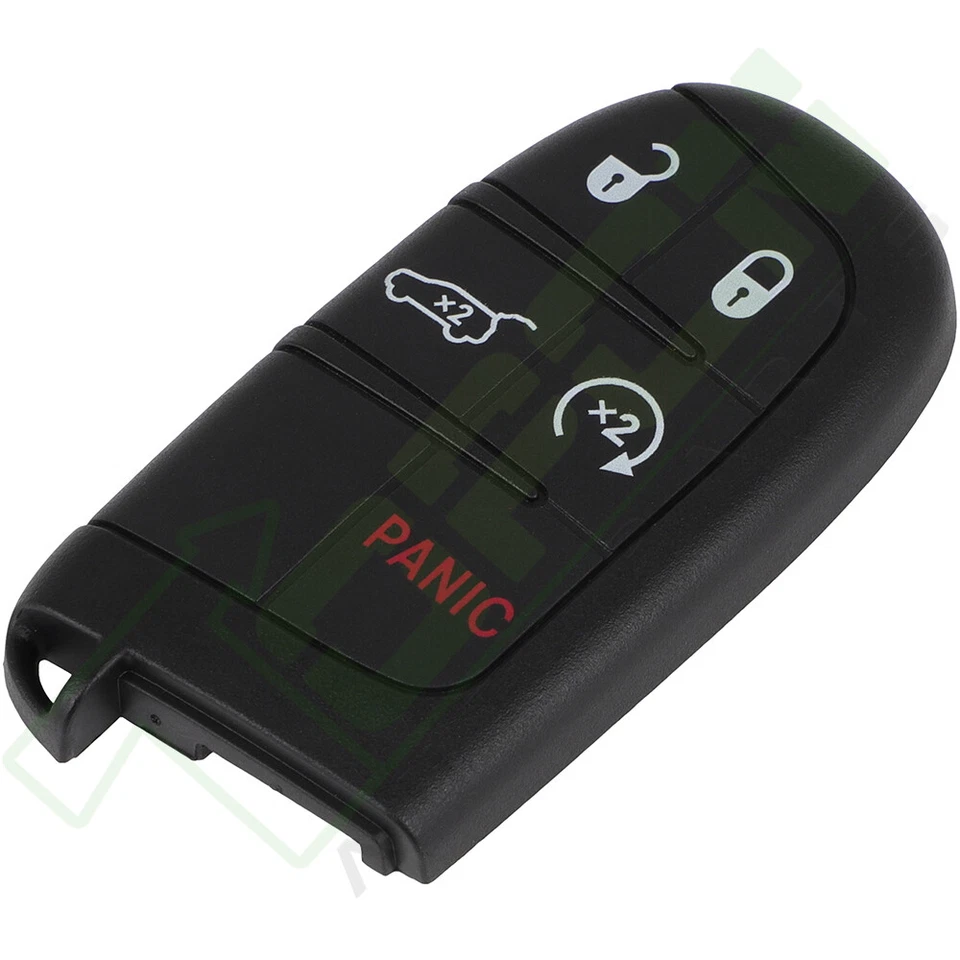 2 para Jeep Compass 2017 2018 2019 2020 entrada sin llave mando a distancia coche llavero Foto 4 de 4