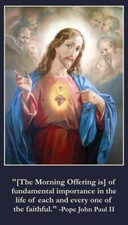Morning Offering Prayer Card, 10-pack, with Two Free Bonus Cards Included
