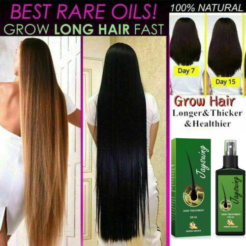1/2PCS Natural Herbal Hair Growth Essence Spray Anti Hair Loss Fast Grow  Serum | eBay