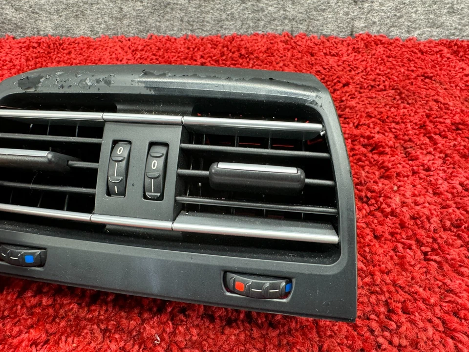 Ventilador de ventilación de calor de refrigeración por aire central trasero BMW 2009-2015 F01 F02 F04 OEM 104 k Foto 2 de 4