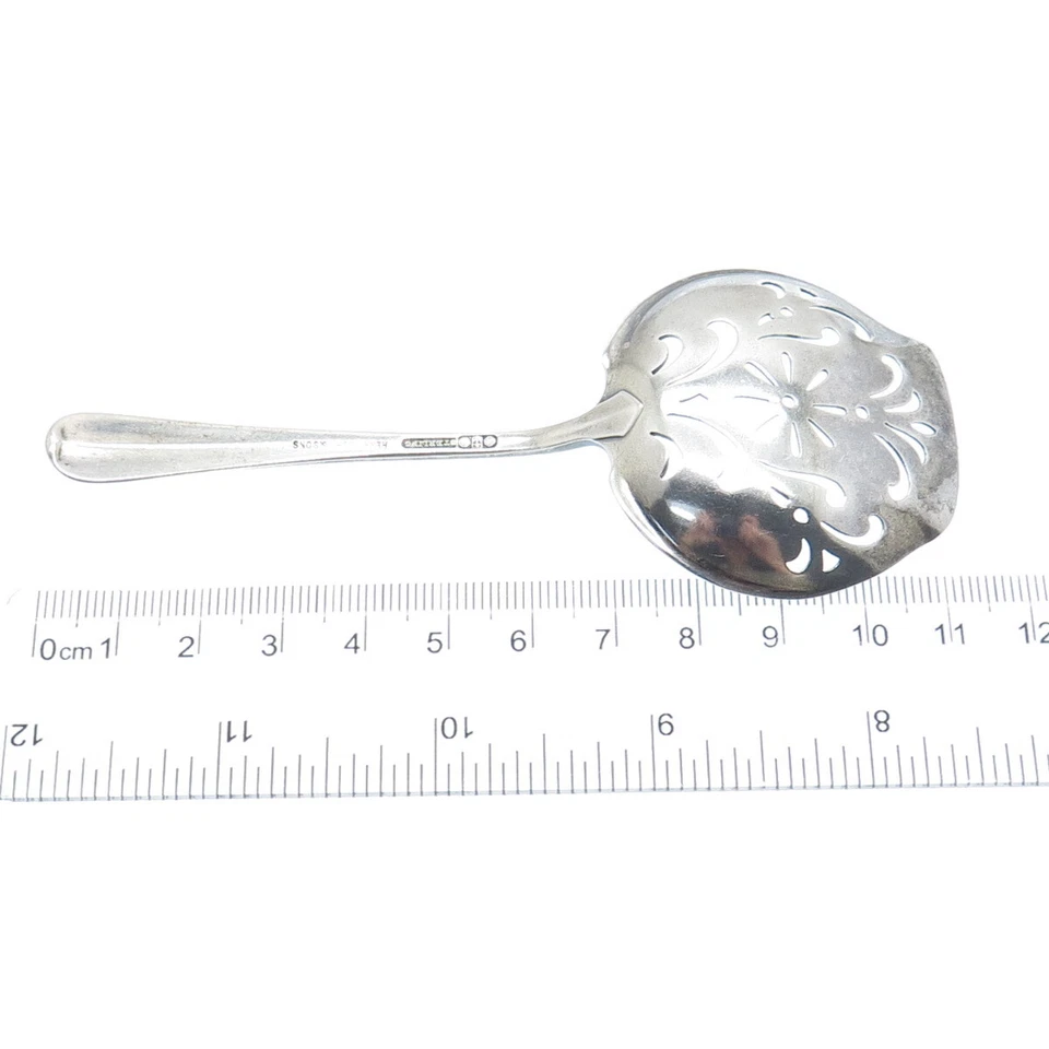 Cuchara Hamilton Bon Bon antigua de plata de ley 925 Gorham 1909 Foto 3 de 4