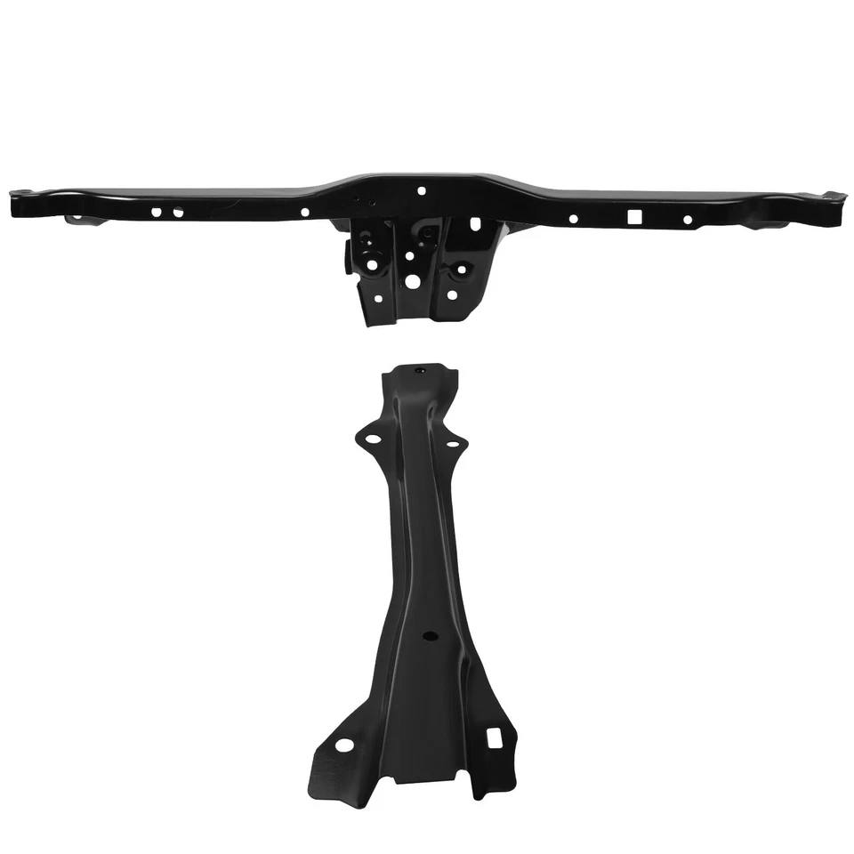 Para 02-06 Acura RSX Radiador Soporte Capucha Pestillo Montaje T Soporte Barra Marco Negro Foto 3 de 4