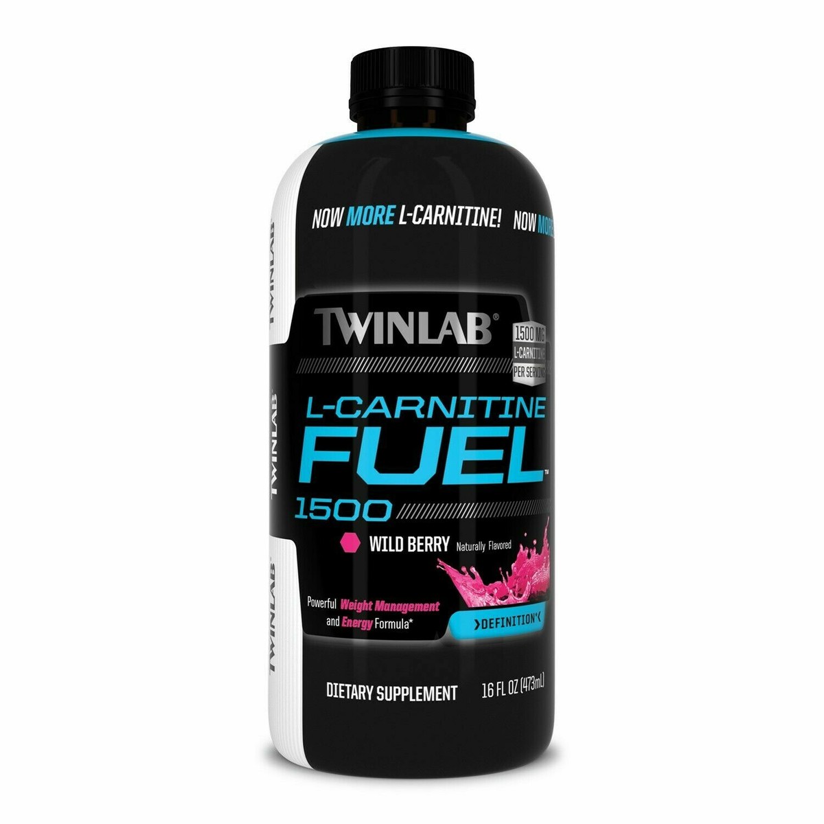Twinlab L-Carnitine Fuel 1500 Fat Burner / Weight Loss / 16 oz WILDBERRY Twinlab L-Carnitine Fuel 1500 Fat Burner / Weight Loss / 16 oz WILDBERRY