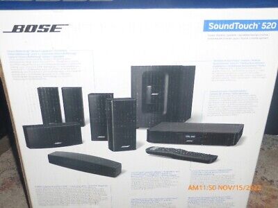 status parkere emulsion Bose SoundTouch 520 Home Theater System Wireless Sub Bluetooth WiFi  w/Adaptiq | eBay