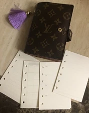 Inserts-Blank-Monthly-Weekly-Refills Fits For PM Size Agenda #0014