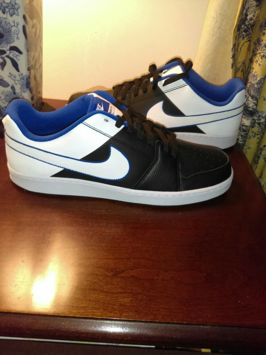 Nike Backboard II Black Summit White Game Royal Sz 12 eBay