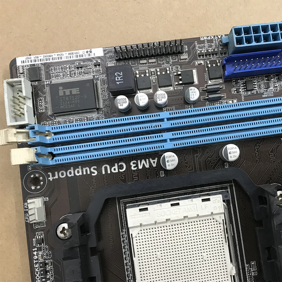 For ASUS M4A88T-M LE Socket AM3 DDR3 8GB M-ATX Motherboard - Image 3 of 4