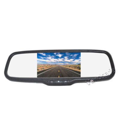 5 Inch Clip-on Color Rear View Mirror Monitor Screen Display for Backup Camera