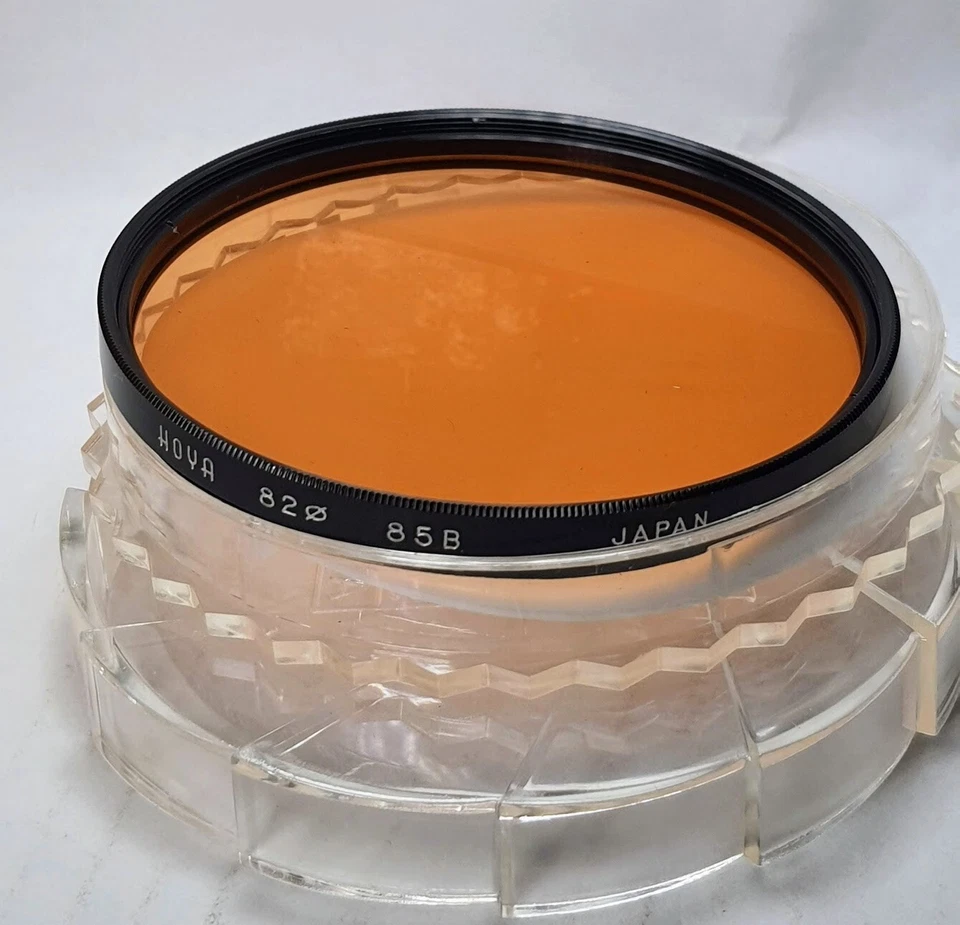 Genuine Hoya 82mm 85B 85-B 85 B Color Conversion Glass Lens Filter Japan 82 mm - Image 4 of 4