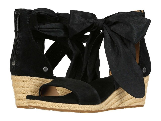 ribbon tie espadrilles
