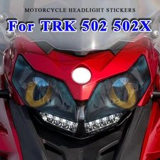 For Benelli TRK502 TRK502X 2023 2024 Motorcycle Headlight Guard Stickers
