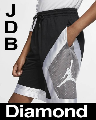 Youth Air Jordan "JDB" Blocked Diamond 956301-023 & "GFX" 955049-023 Shorts Boys - Picture 2 of 26