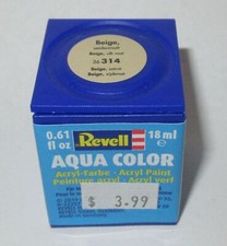 Revell Aqua Color Acrylic Paint 18ml Silk Matt Beige 314 36314 NEW